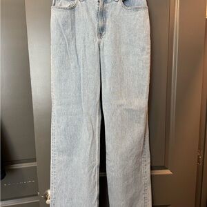Abercrombie & Fitch Curve Love High Rise 90s Relaxed Jeans